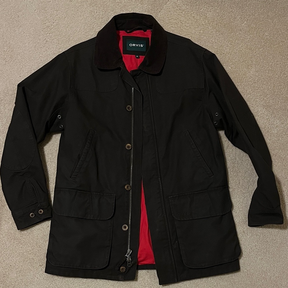 Orvis Men's Dark Brown Field Jacket